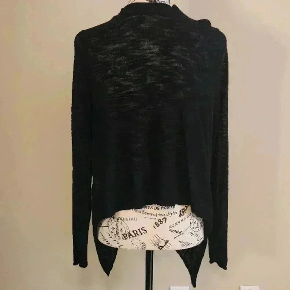 Torrid Black Open-Front Sweater, 00x - Picture 5 of 8